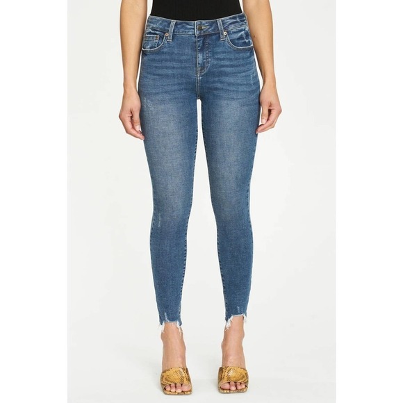 Pistola Ankle Frayed Skinny Jeans Size 27 - Picture 1 of 14